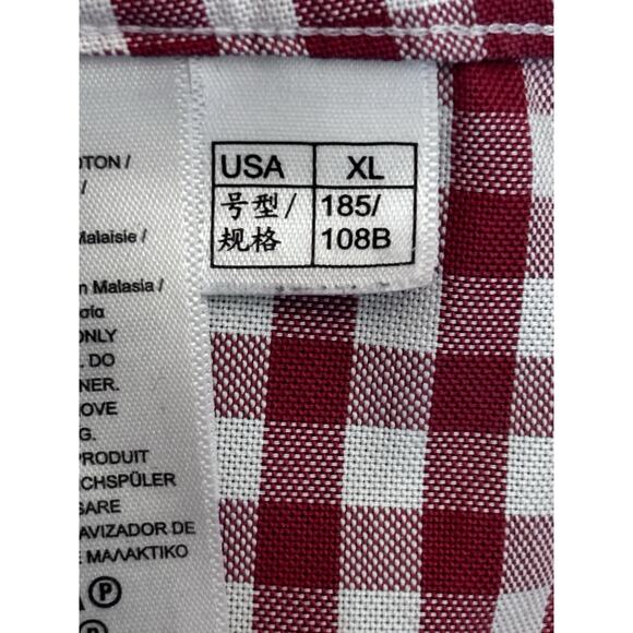 Brooks Brothers XL Red Plaid Button Up Shirt 1818 Regent ( Sold Out Brooks Site) - Picture 7 of 7